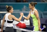 Simona Halep and Karolina Pliskova